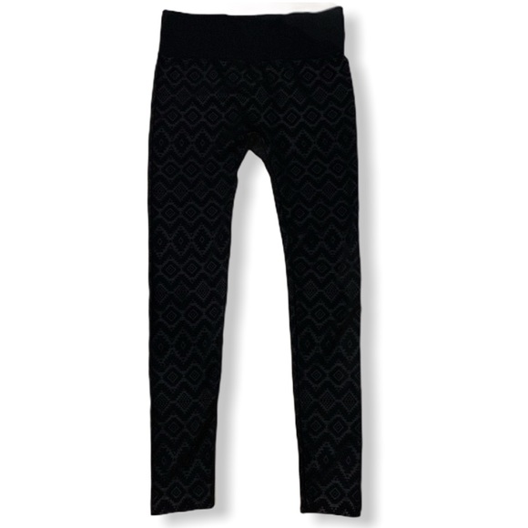 Black Aztec Print Leggings
